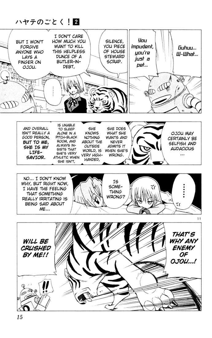 Hayate no Gotoku! Chapter 10 page 16 - Chapter 10 : In the Wee Hours of a Full Moon Night, Roasting, Smashing and Gri...