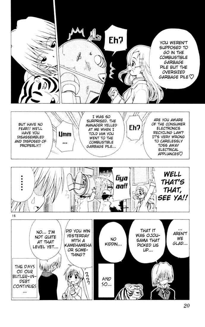 Hayate no Gotoku! Chapter 10 page 21 - Chapter 10 : In the Wee Hours of a Full Moon Night, Roasting, Smashing and Gri...
