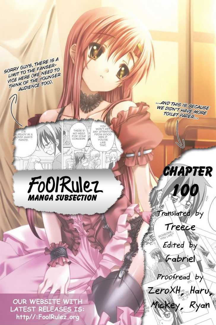 Hayate no Gotoku! Chapter 100 page 21 - Chapter 100 : Celebrate! Its the 100th chapter! But its actually the 99th week of serialization because the first and second chapters were released simultaneously