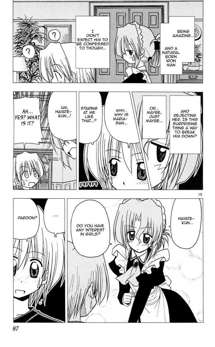 Hayate no Gotoku! Chapter 101 page 15 - Chapter 101 : You Don't Have Enough Kung Fu ?