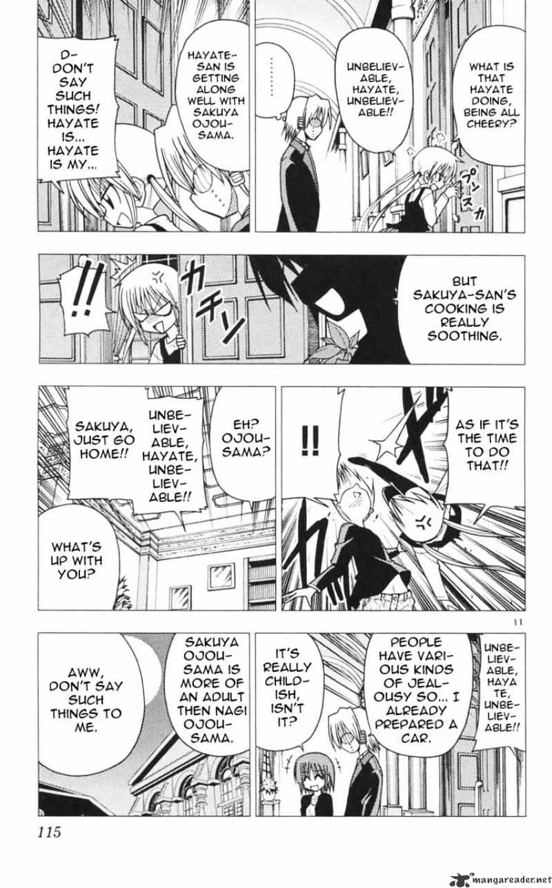 Hayate no Gotoku! Chapter 103 page 11 - Chapter 103 : A Long Time Ago, Hotaru Said This Whoever Manipulates a Person Will be Manipulated Themselves