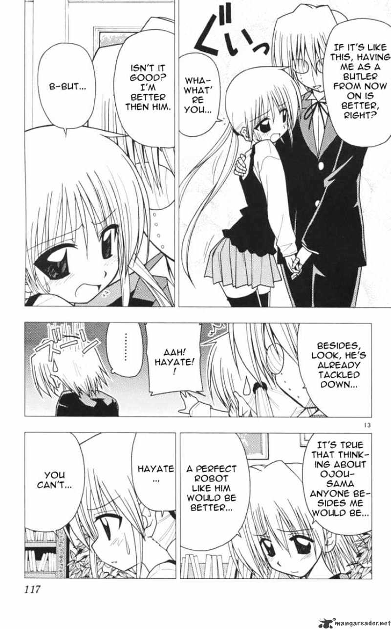 Hayate no Gotoku! Chapter 103 page 13 - Chapter 103 : A Long Time Ago, Hotaru Said This Whoever Manipulates a Person Will be Manipulated Themselves