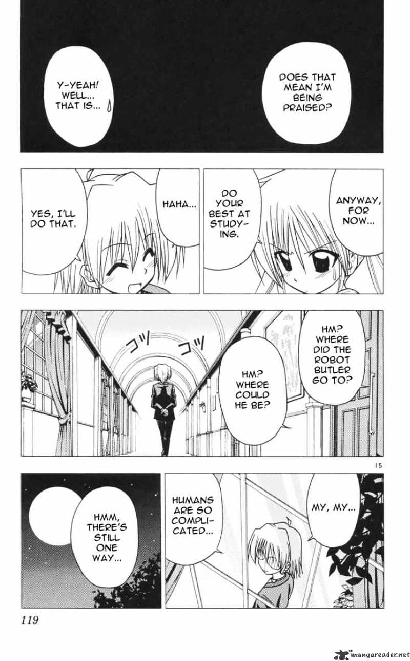 Hayate no Gotoku! Chapter 103 page 15 - Chapter 103 : A Long Time Ago, Hotaru Said This Whoever Manipulates a Person Will be Manipulated Themselves