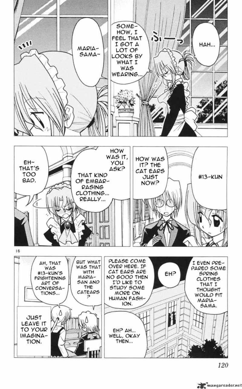 Hayate no Gotoku! Chapter 103 page 16 - Chapter 103 : A Long Time Ago, Hotaru Said This Whoever Manipulates a Person Will be Manipulated Themselves