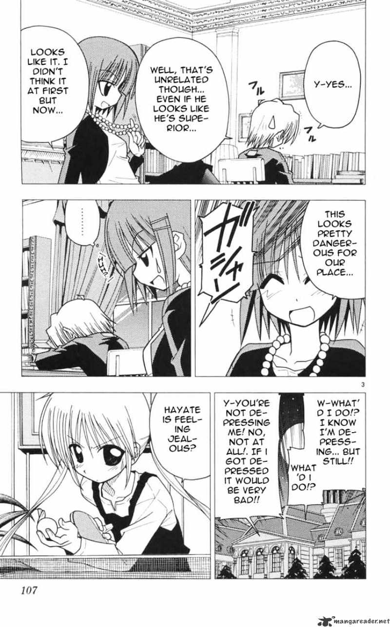 Hayate no Gotoku! Chapter 103 page 3 - Chapter 103 : A Long Time Ago, Hotaru Said This Whoever Manipulates a Person Will be Manipulated Themselves