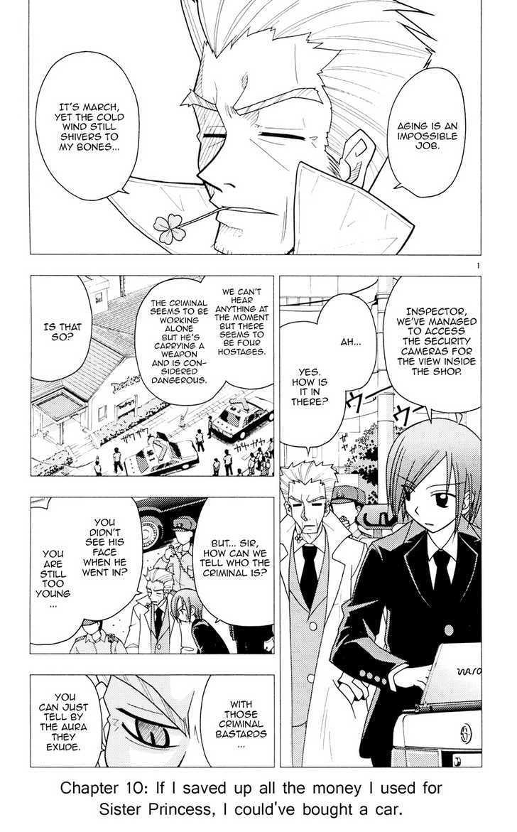 Hayate no Gotoku! Chapter 106 page 1 - Chapter 106 : If I Saved Up All The Money I Used For Sister Princess I Could've Bought A Car