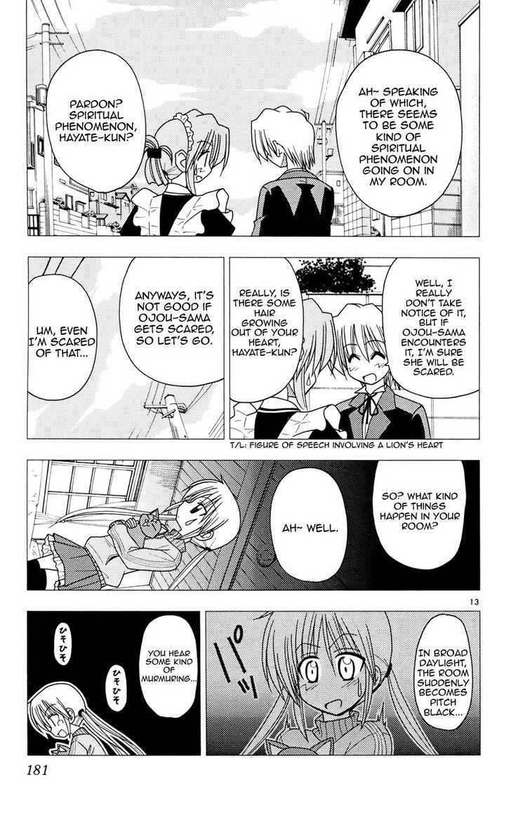 Hayate no Gotoku! Chapter 107 page 13 - Chapter 107 : A Lonesome War