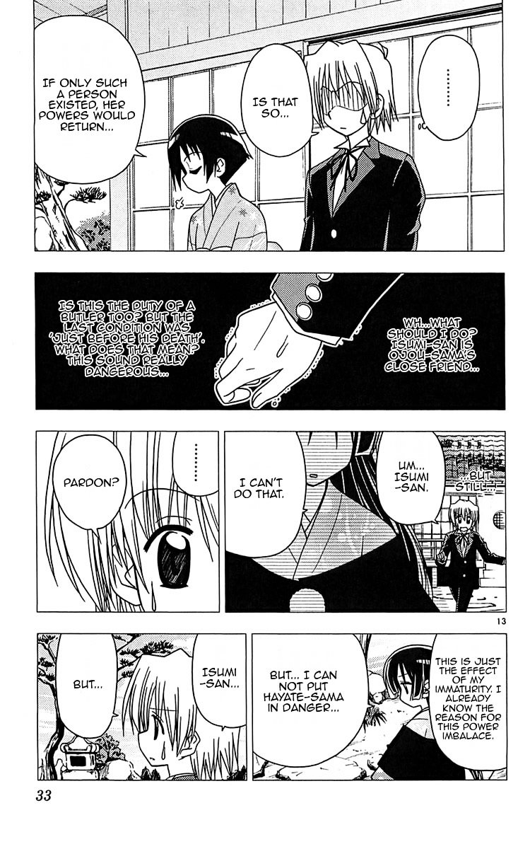 Hayate no Gotoku! Chapter 109 page 13 - Chapter 109 : The Saginmomiya Family
