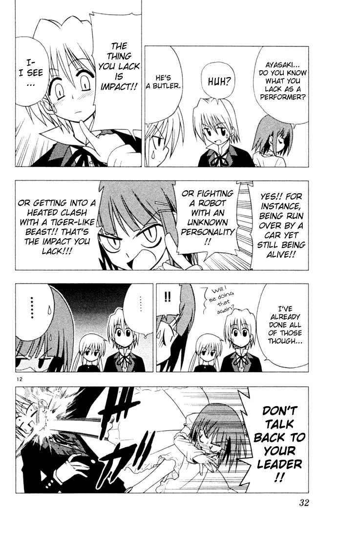 Hayate no Gotoku! Chapter 11 page 12 - Chapter 11 : The Mystery of Men Playing Shogi All the Time at the Foot of the...