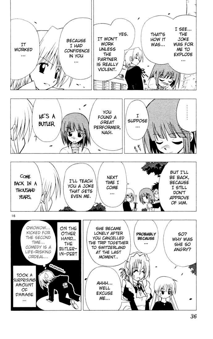 Hayate no Gotoku! Chapter 11 page 16 - Chapter 11 : The Mystery of Men Playing Shogi All the Time at the Foot of the...