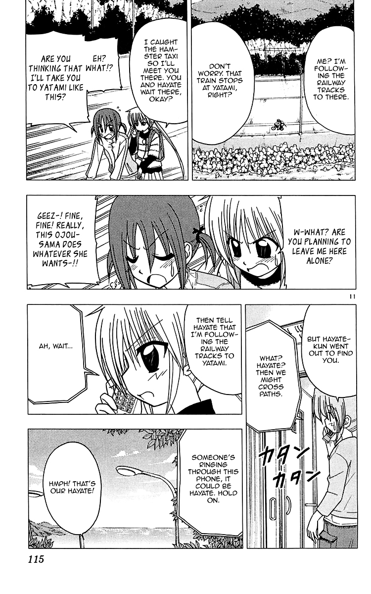 Hayate no Gotoku! Chapter 114 page 12 - Chapter 114 : Run For It! Even If You Aren't An Honest Person