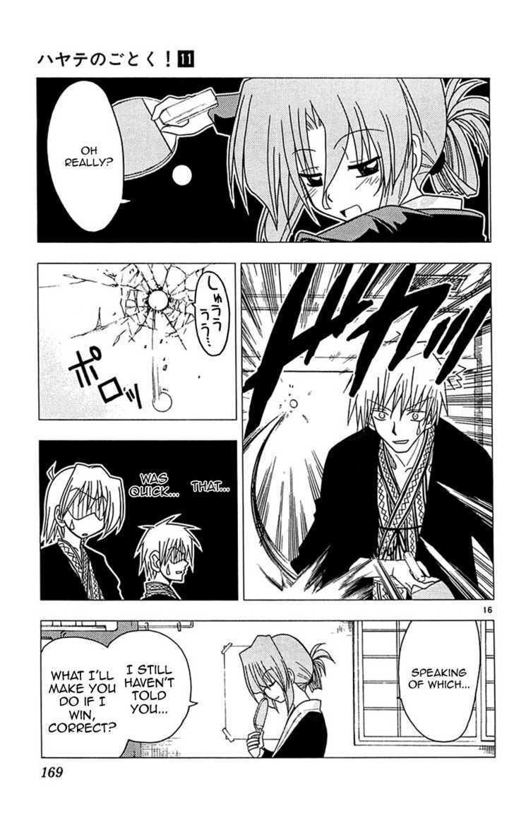 Hayate no Gotoku! Chapter 117 page 16 - Chapter 117 : Kiwa Kiwa Last Boy