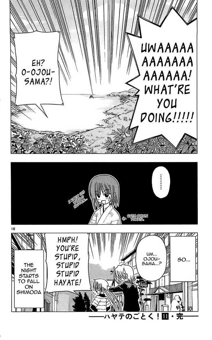 Hayate no Gotoku! Chapter 118 page 17 - Chapter 118 : The Moon Is a Harsh Oj?-sama at Night