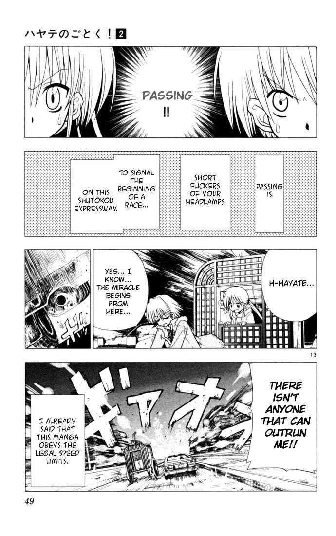 Hayate no Gotoku! Chapter 12 page 13 - Chapter 12 : The New 'Run Towards Our Sun!'