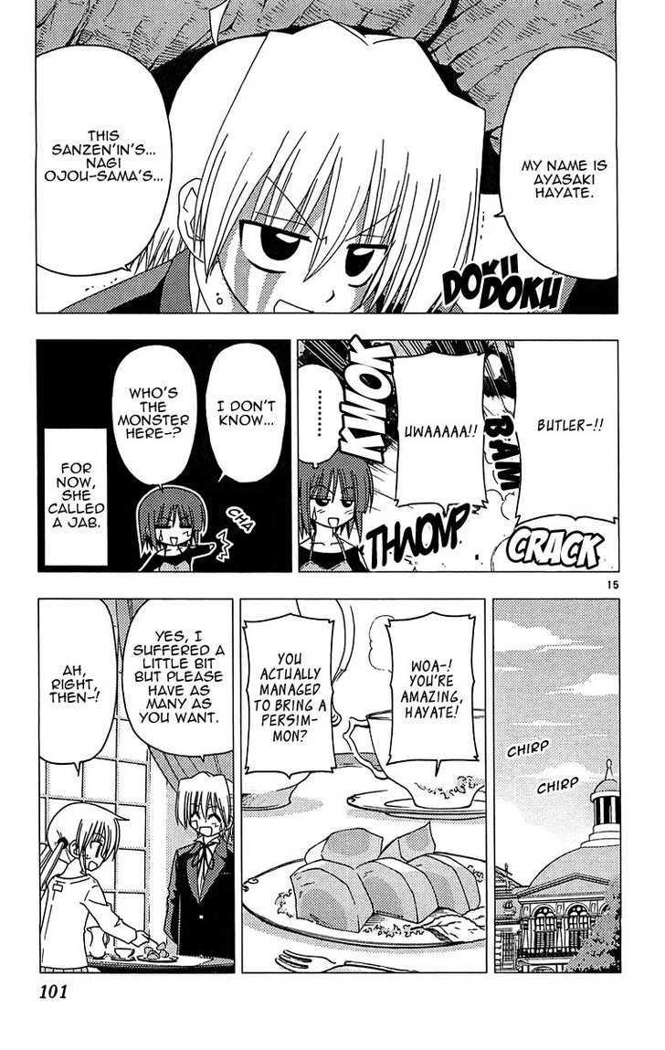 Hayate no Gotoku! Chapter 124 page 15 - Chapter 124 : Spiderman's Everyday Life Isn't About Fighting Movie-like Monsters, It's About Saving Civilians.  A Butler's Everyday Life is Similar to That.