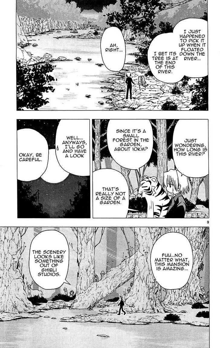 Hayate no Gotoku! Chapter 124 page 9 - Chapter 124 : Spiderman's Everyday Life Isn't About Fighting Movie-like Monsters, It's About Saving Civilians.  A Butler's Everyday Life is Similar to That.