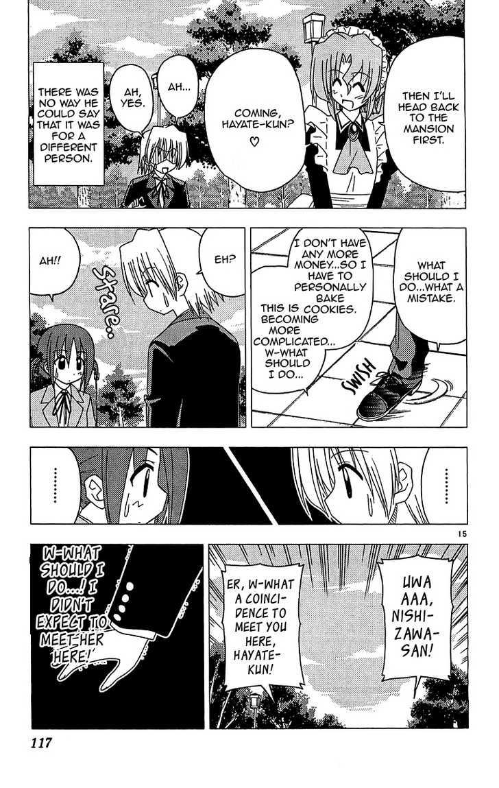 Hayate no Gotoku! Chapter 125 page 15 - Chapter 125 : What's an Item that You Don't Want to Buy But Would Make You Happy if You Received It? Would it be Hard to Find?