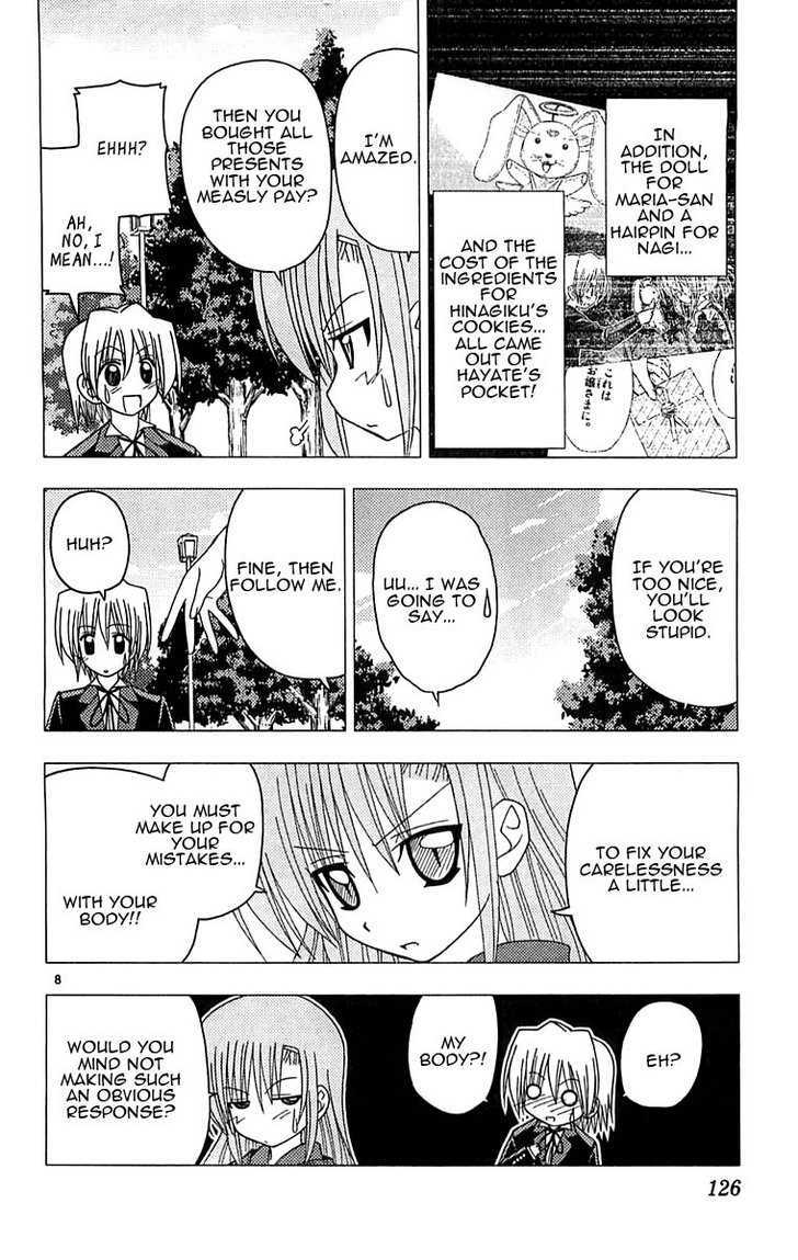 Hayate no Gotoku! Chapter 126 page 8 - Chapter 126 : If You Go There, You Can Make Any Sort of Cookies. Everyone Might Want to...