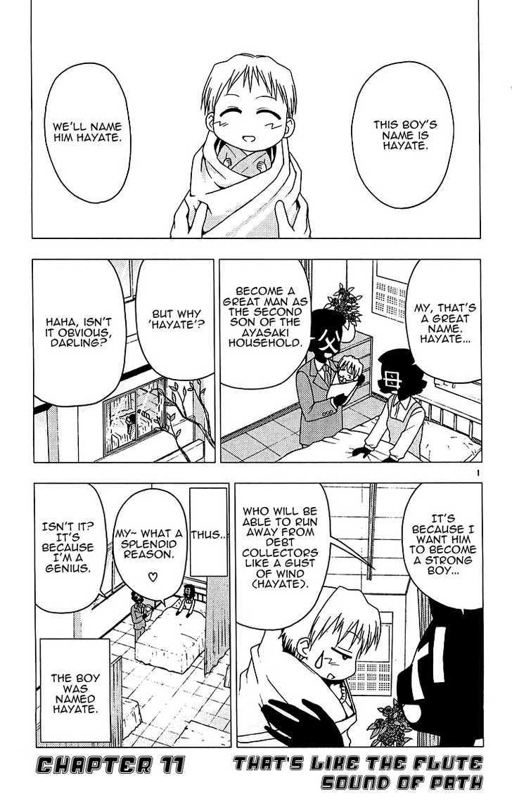 Hayate no Gotoku! Chapter 129 page 1 - Chapter 129 : It Was Like the Sound of Gill's Flute
