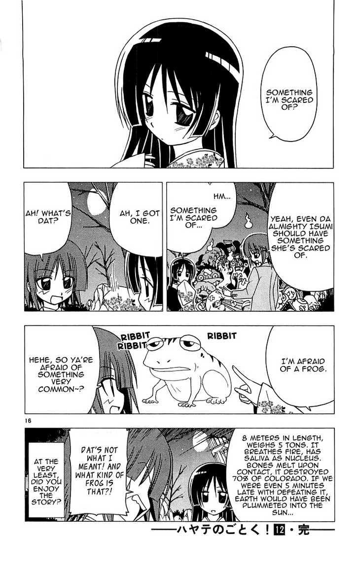 Hayate no Gotoku! Chapter 129 page 16 - Chapter 129 : It Was Like the Sound of Gill's Flute