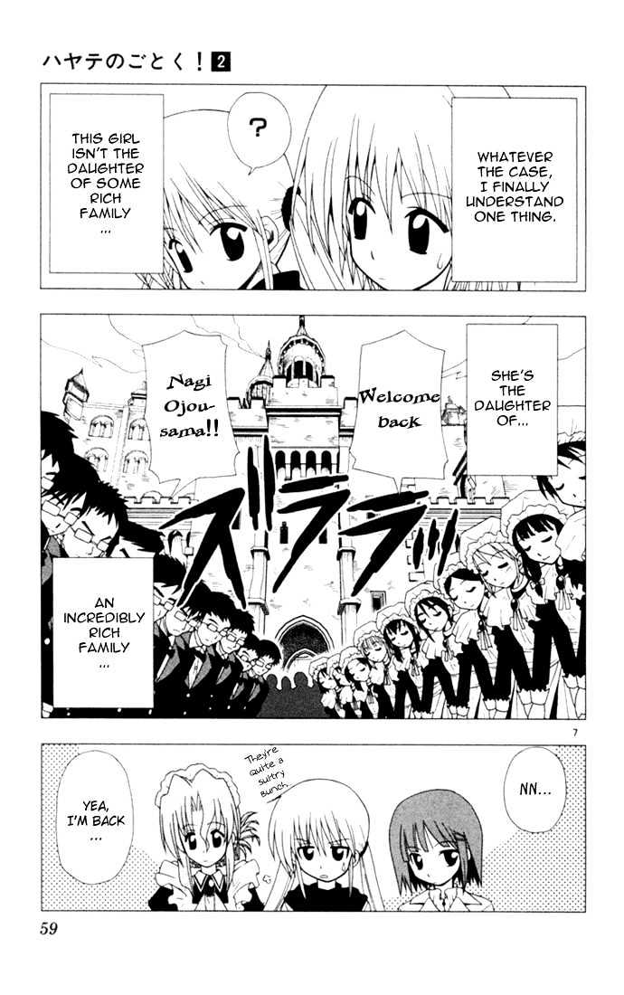 Hayate no Gotoku! Chapter 13 page 7 - Chapter 13 : Quest of the Avatar