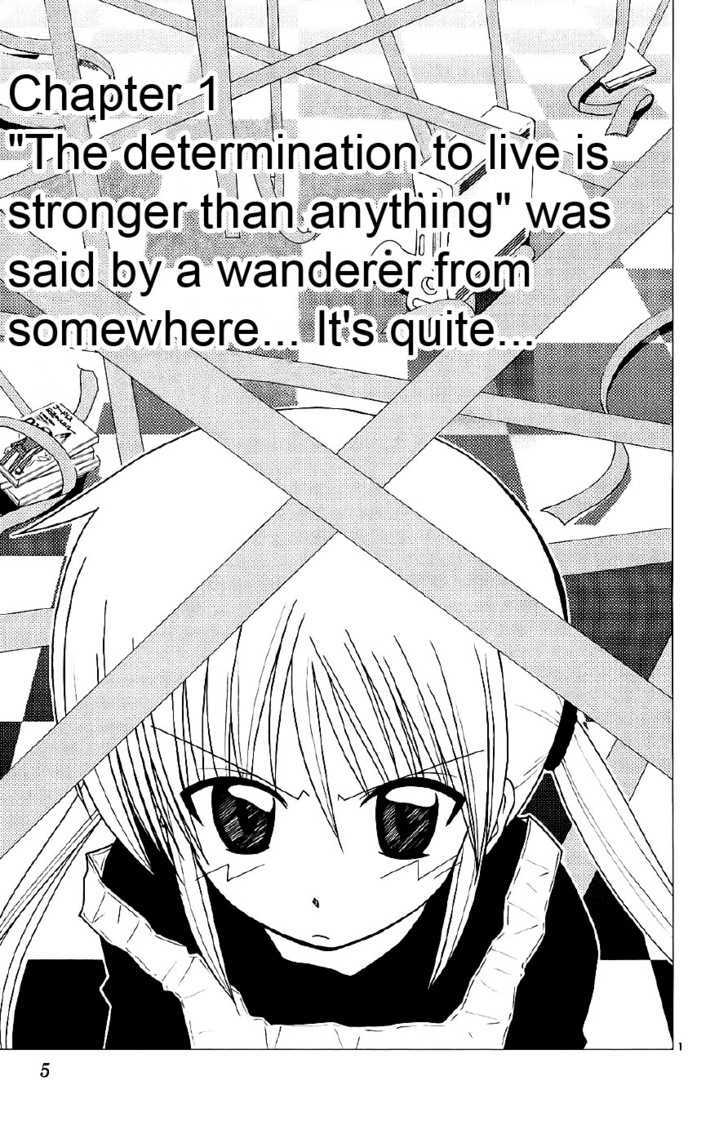 Hayate no Gotoku! Chapter 130 page 5 - Chapter 130 : "The Determination to Live is Stronger Than Anything" Was Said By a Wanderer From Somewhere... It's Quite...
