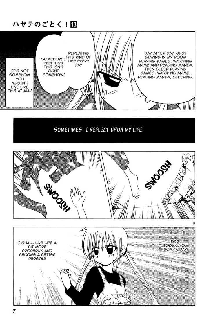 Hayate no Gotoku! Chapter 130 page 7 - Chapter 130 : "The Determination to Live is Stronger Than Anything" Was Said By a Wanderer From Somewhere... It's Quite...