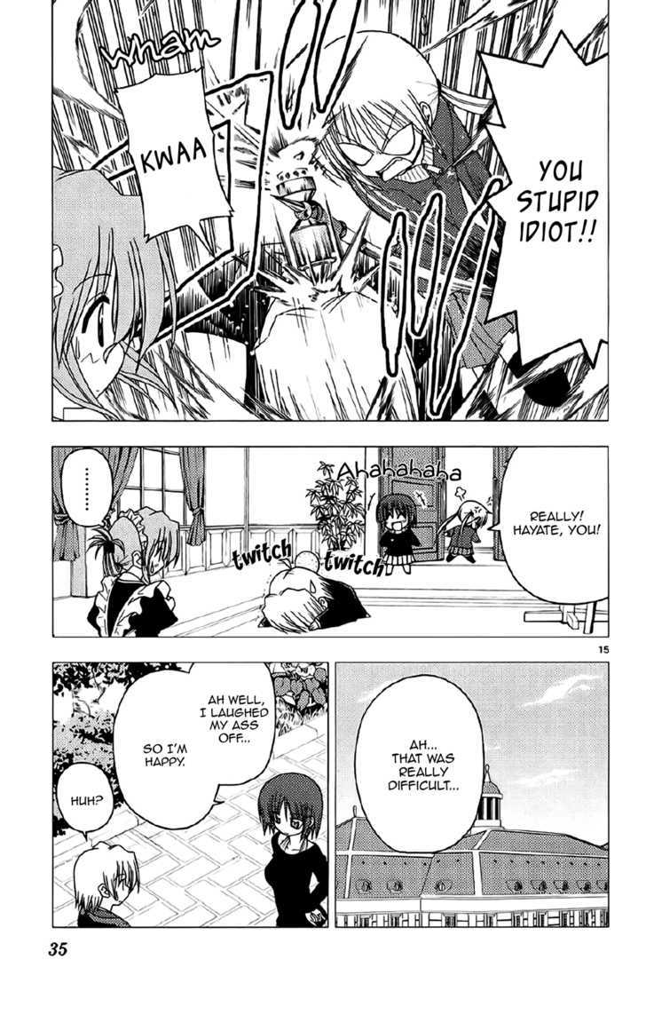 Hayate no Gotoku! Chapter 131 page 15 - Chapter 131 : Does the saying, 'A smile's worth 0 Yen' still exist?
