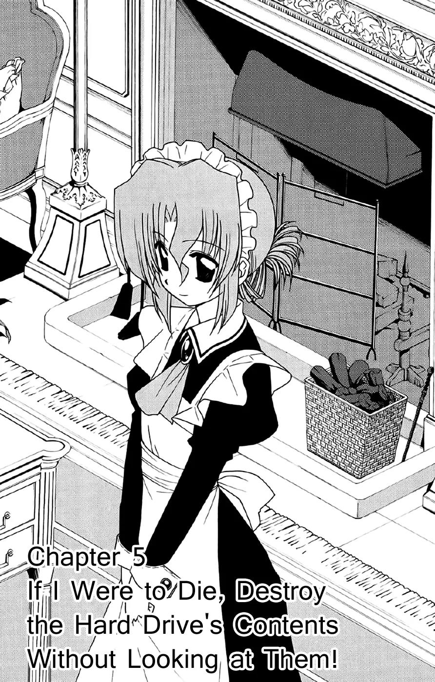 Hayate no Gotoku! Chapter 134 page 1 - Chapter 134 : If I Were to Die, Destroy the Hard Drive's Contests without Looking at Them!