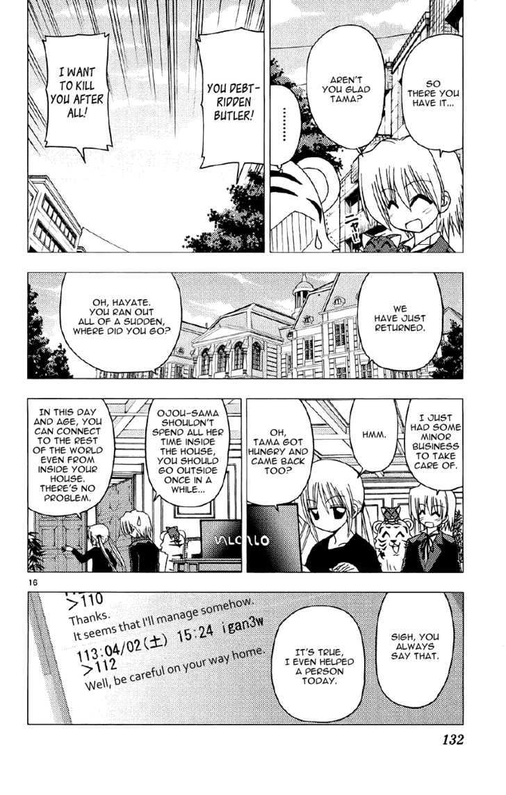 Hayate no Gotoku! Chapter 137 page 16 - Chapter 137 : There's Someone with a Stronger Connection Than ADSL or Fiber Opt...