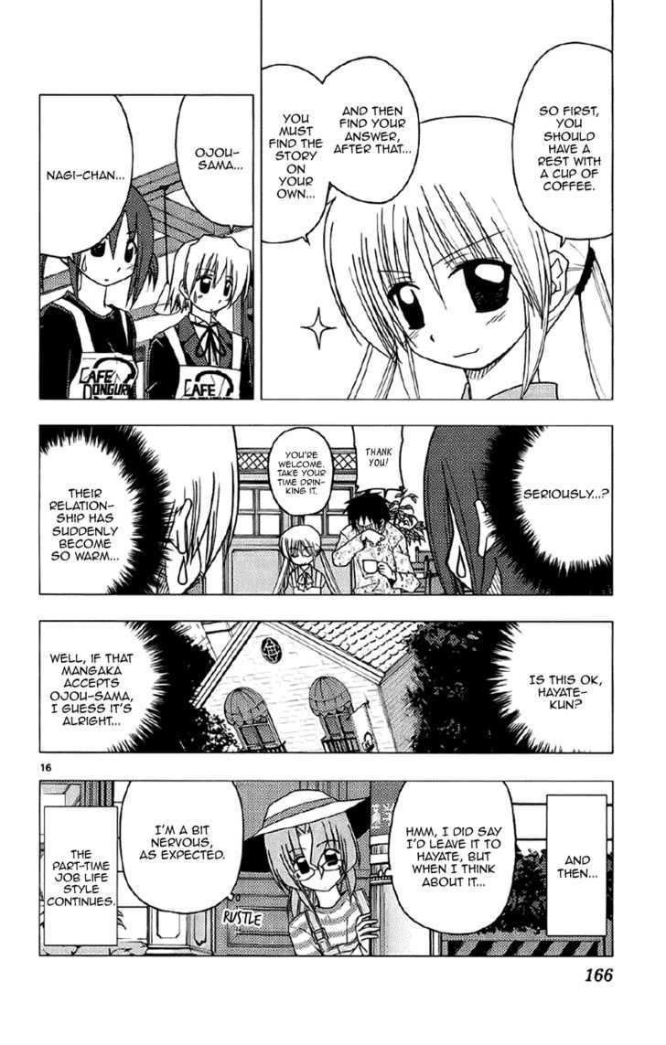 Hayate no Gotoku! Chapter 139 page 16 - Chapter 139 : Nerima's and Suginami's Family Restaurant Is Full of Mangaka, Editors and Animators