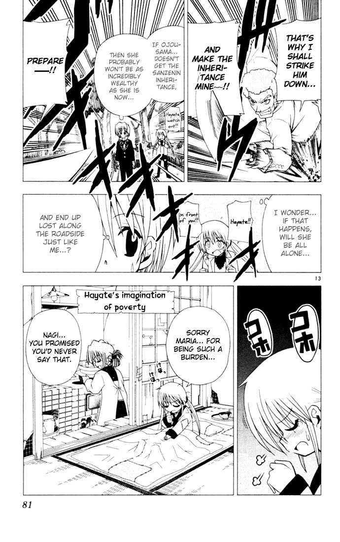 Hayate no Gotoku! Chapter 14 page 13 - Chapter 14 : How Much Is Your Life?