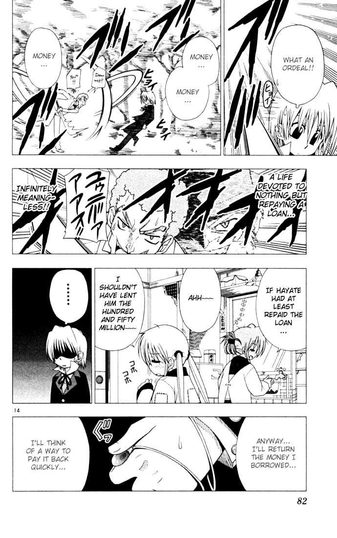 Hayate no Gotoku! Chapter 14 page 14 - Chapter 14 : How Much Is Your Life?