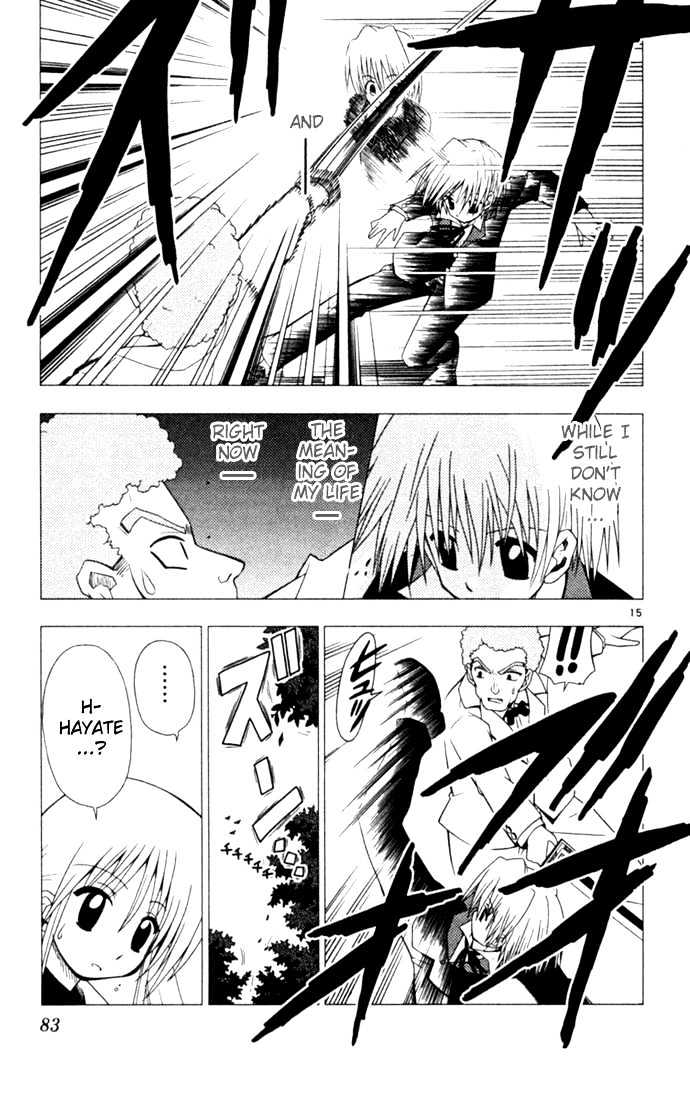 Hayate no Gotoku! Chapter 14 page 15 - Chapter 14 : How Much Is Your Life?