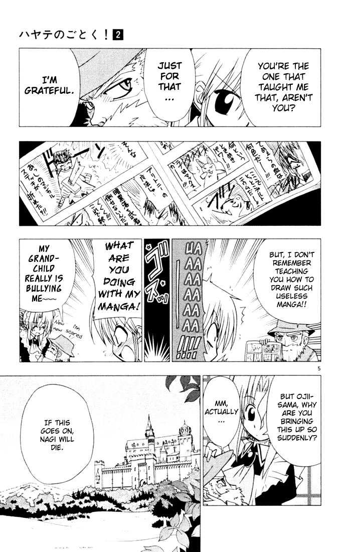 Hayate no Gotoku! Chapter 14 page 5 - Chapter 14 : How Much Is Your Life?