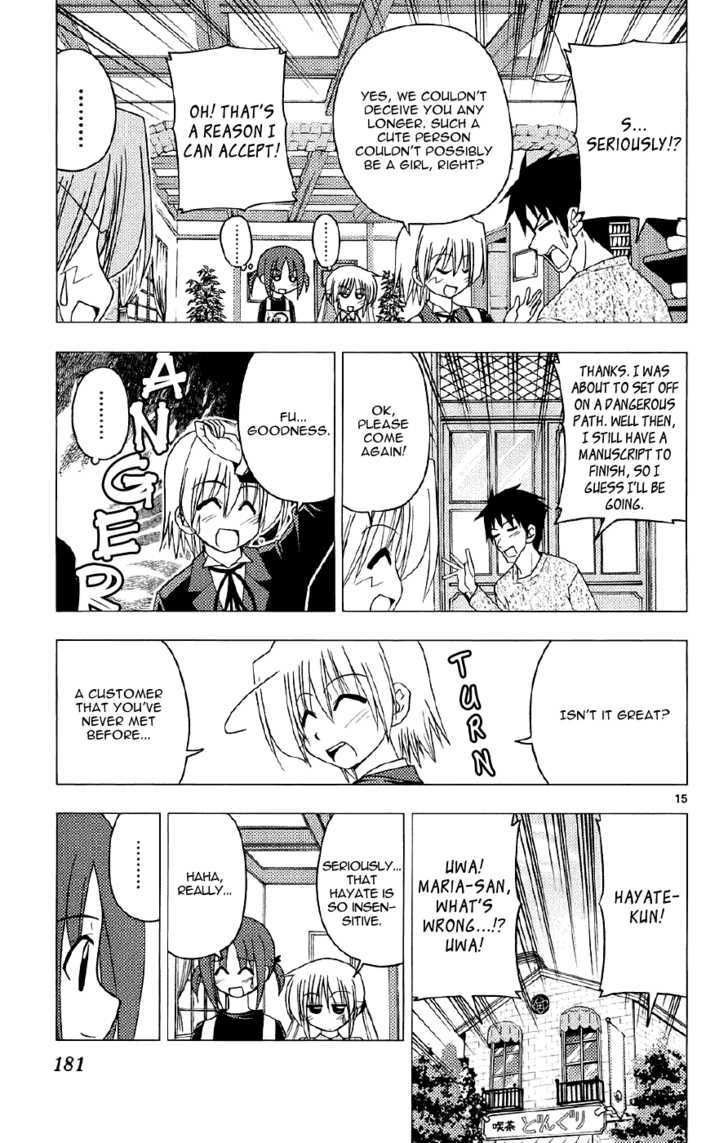 Hayate no Gotoku! Chapter 140 page 15 - Chapter 140 : The Maid Saw It and Has Been Seen