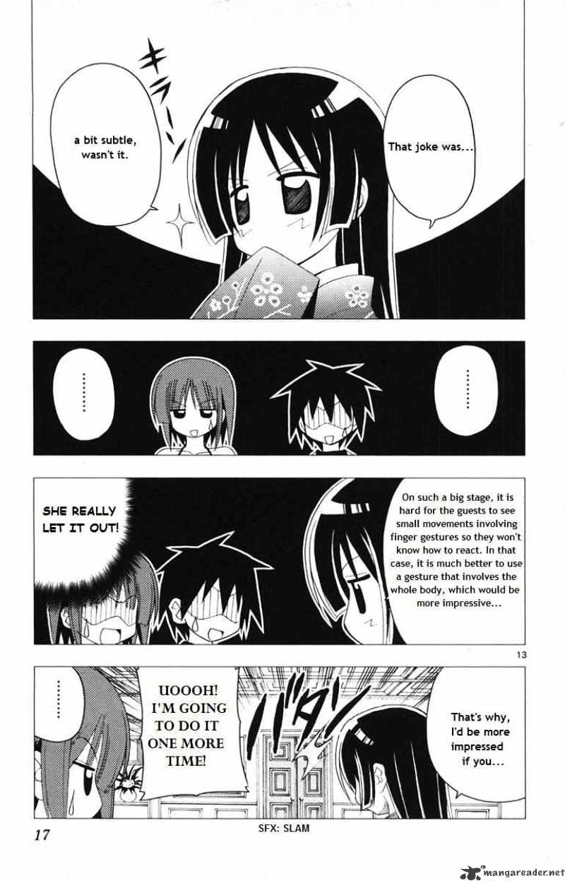 Hayate no Gotoku! Chapter 141 page 13 - Chapter 141 : Regardless of How Absurd the Behavior is, It is a Guy's Duty to Answer the Expectations of a Girl