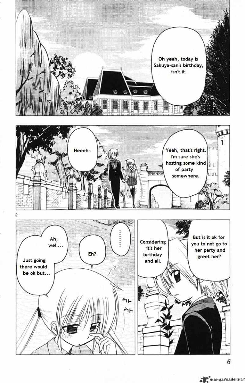 Hayate no Gotoku! Chapter 141 page 2 - Chapter 141 : Regardless of How Absurd the Behavior is, It is a Guy's Duty to Answer the Expectations of a Girl