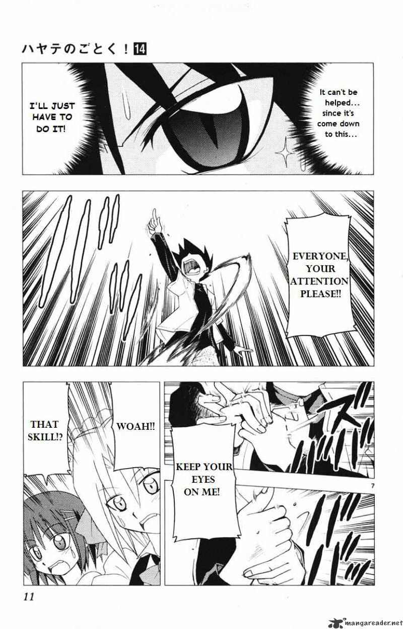 Hayate no Gotoku! Chapter 141 page 7 - Chapter 141 : Regardless of How Absurd the Behavior is, It is a Guy's Duty to Answer the Expectations of a Girl