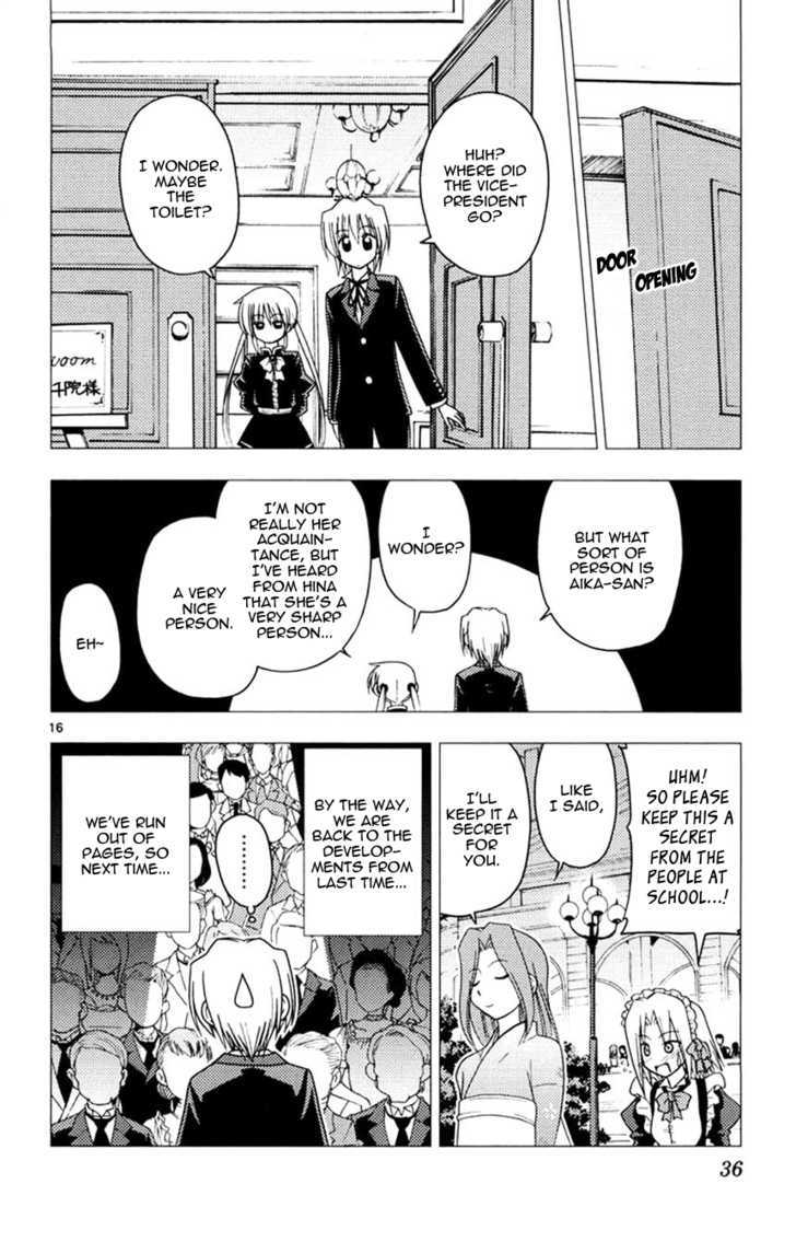 Hayate no Gotoku! Chapter 142 page 16 - Chapter 142 : Having your identity exposed and being treated like an animal, if I think about it, this setup is scary