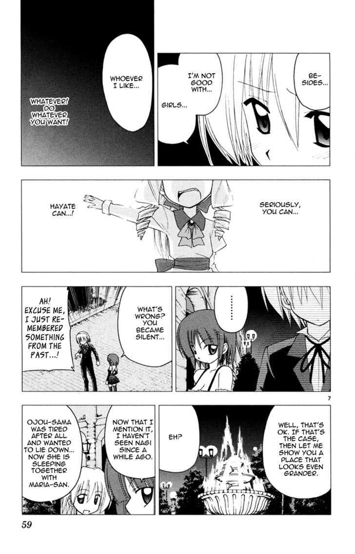 Hayate no Gotoku! Chapter 144 page 7 - Chapter 144 : Even in historical dramas, seeing a shower of cherry petals makes you honest.