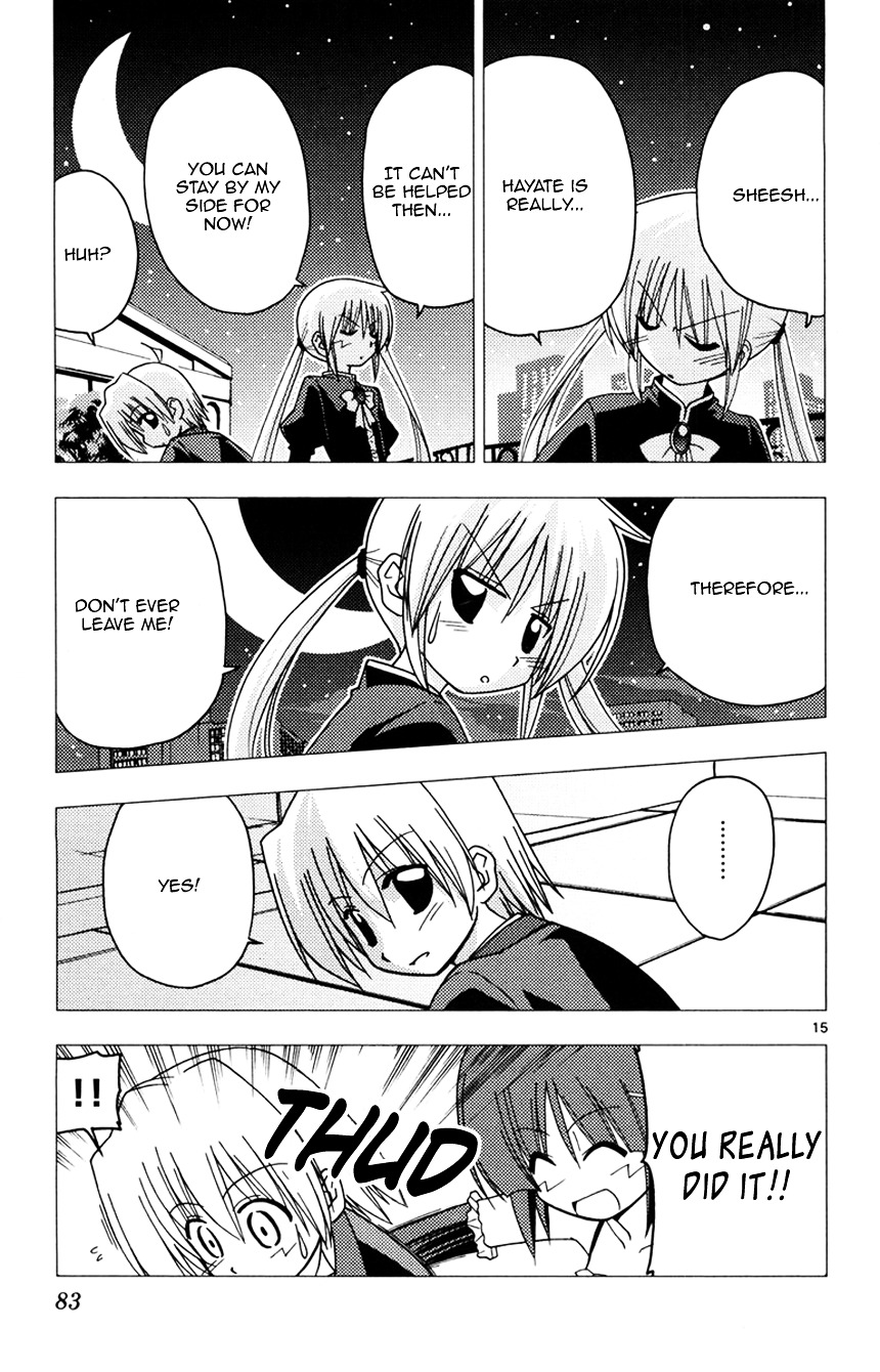 Hayate no Gotoku! Chapter 145 page 15 - Chapter 145 : Distance ~ Even if it is Close
