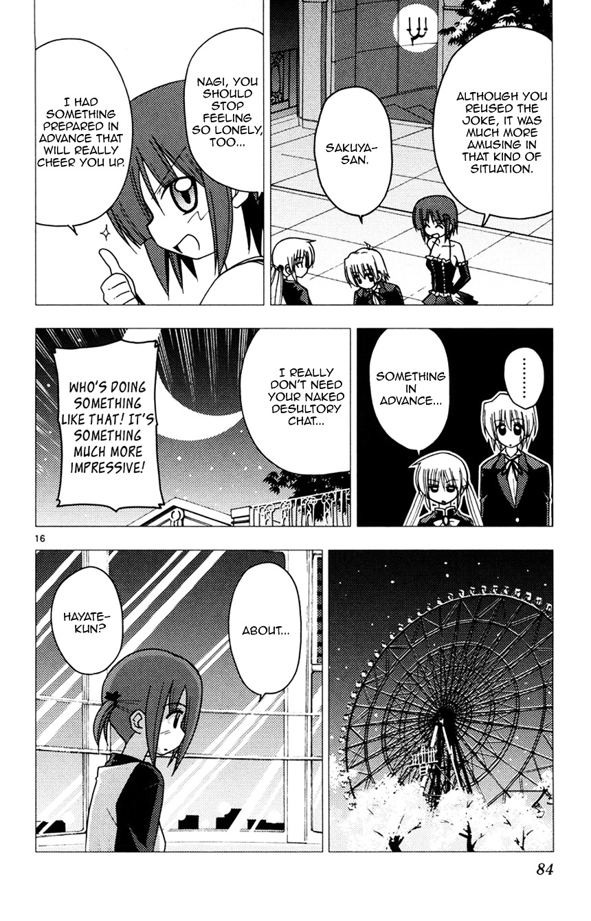Hayate no Gotoku! Chapter 145 page 16 - Chapter 145 : Distance ~ Even if it is Close