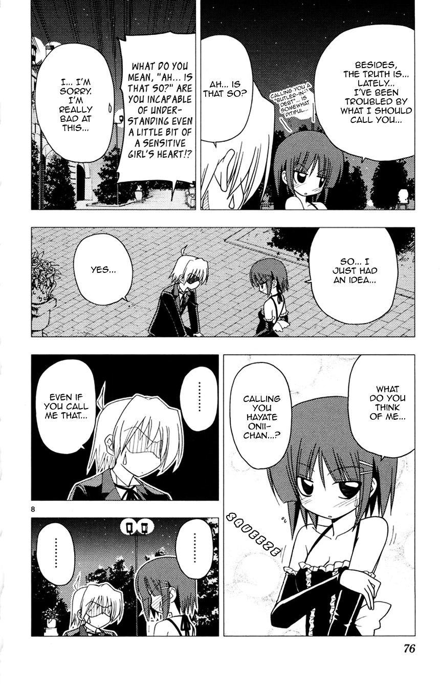 Hayate no Gotoku! Chapter 145 page 8 - Chapter 145 : Distance ~ Even if it is Close