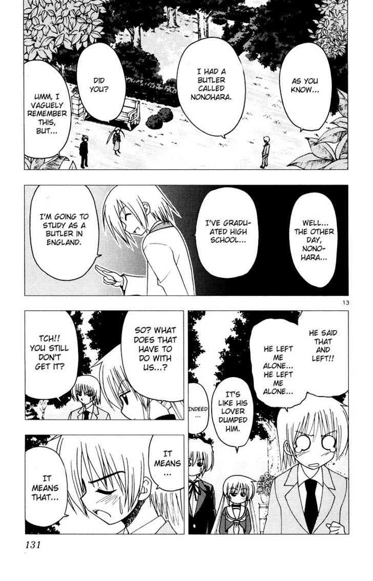 Hayate no Gotoku! Chapter 148 page 13 - Chapter 148 : The strange fact that kids who don't think about the fact that they'll have a new class in the new term looks cute at the end of the previous term
