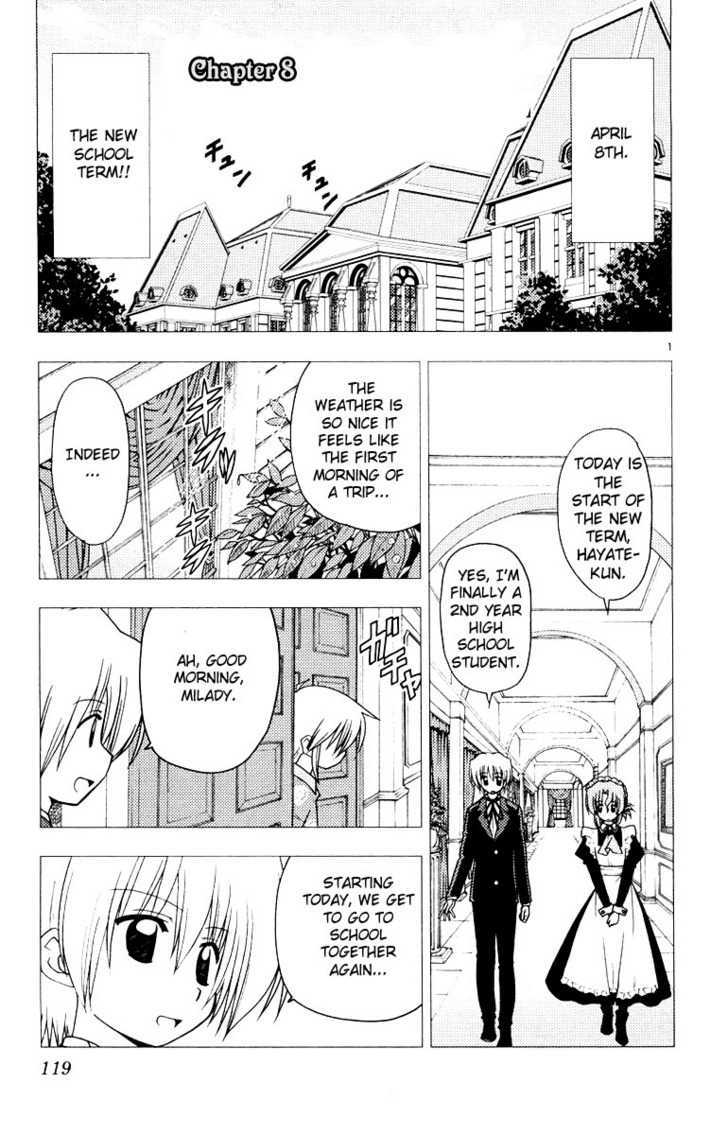 Hayate no Gotoku! Chapter 148 page 2 - Chapter 148 : The strange fact that kids who don't think about the fact that they'll have a new class in the new term looks cute at the end of the previous term