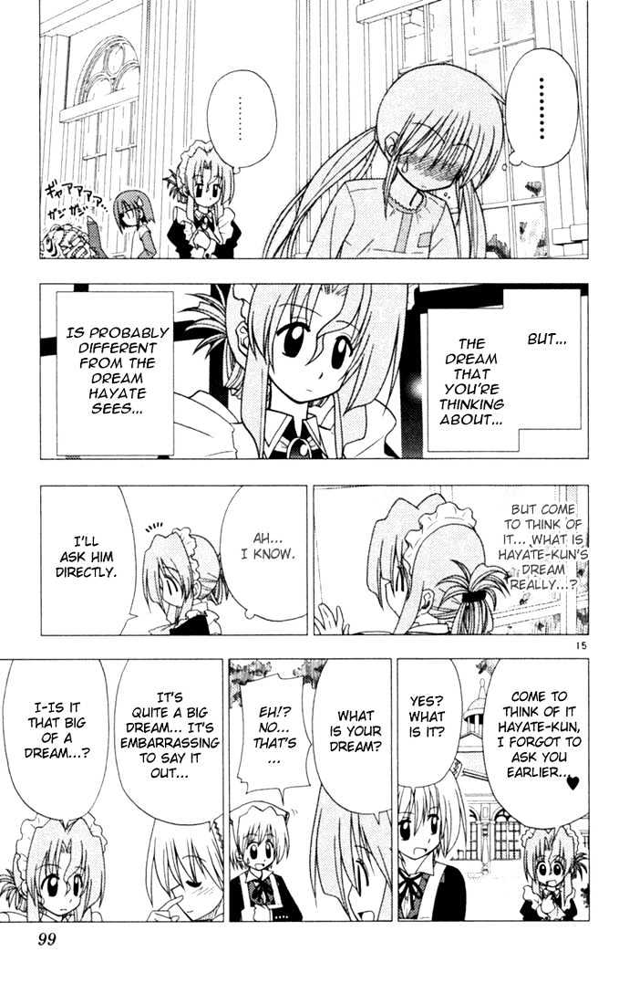 Hayate no Gotoku! Chapter 15 page 15 - Chapter 15 : A Way to Lose the Golden Feather