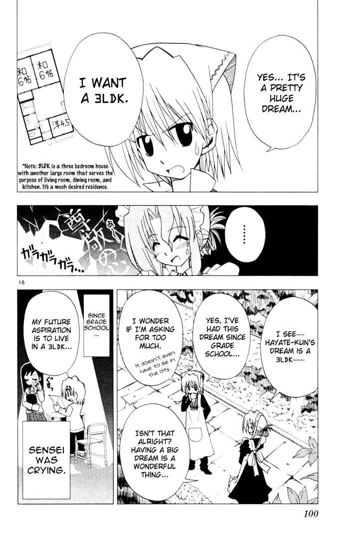 Hayate no Gotoku! Chapter 15 page 16 - Chapter 15 : A Way to Lose the Golden Feather