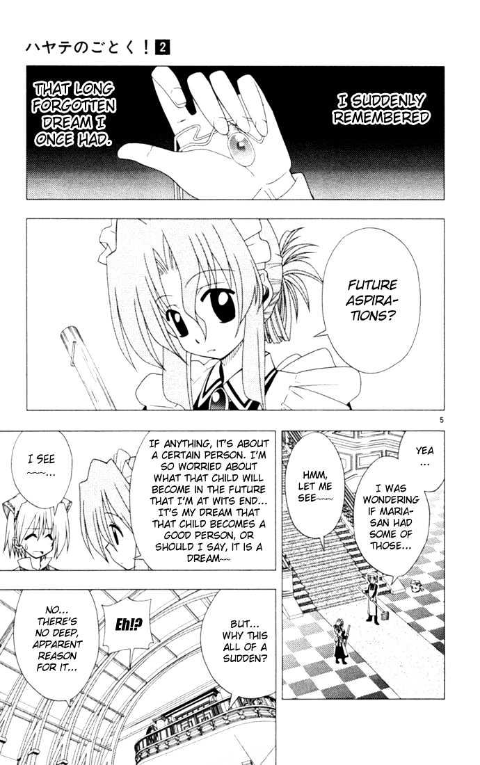 Hayate no Gotoku! Chapter 15 page 5 - Chapter 15 : A Way to Lose the Golden Feather