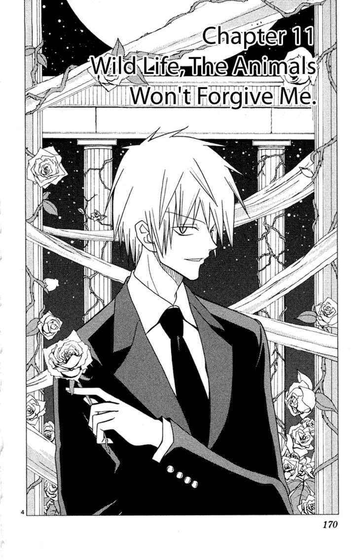 Hayate no Gotoku! Chapter 151 page 4 - Chapter 151 : A Wild Life. The Animals Are Unforgiving to Me